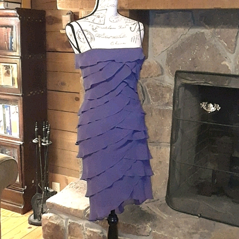 Tadashi silk party dress